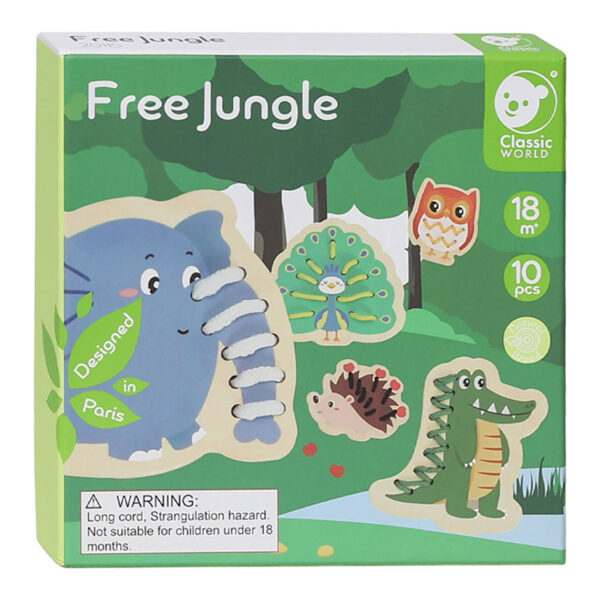 Classic World Rijgpuzzel Jungle