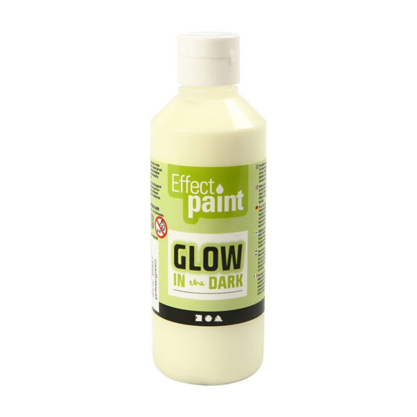 Glow in the Dark Verf Geel/ Groen