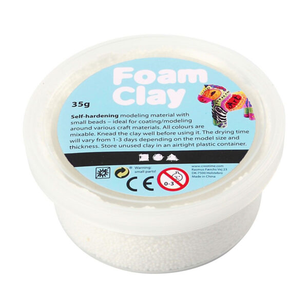 Foam Clay - Wit