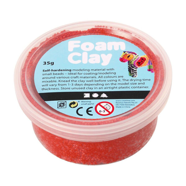 Foam Clay - Rood