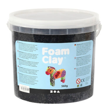 Foam Clay - Zwart