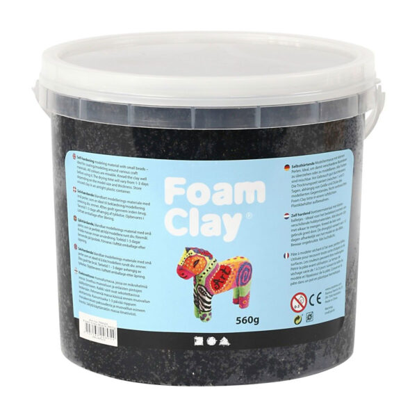 Foam Clay - Zwart