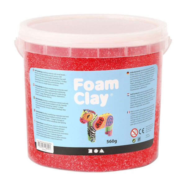 Foam Clay - Rood