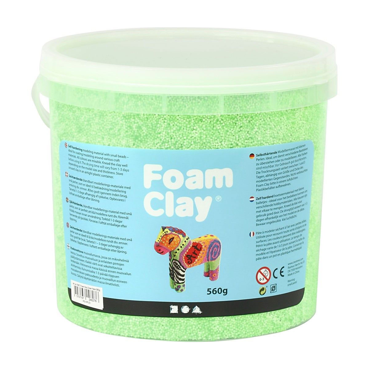 Foam Clay - Neon Groen