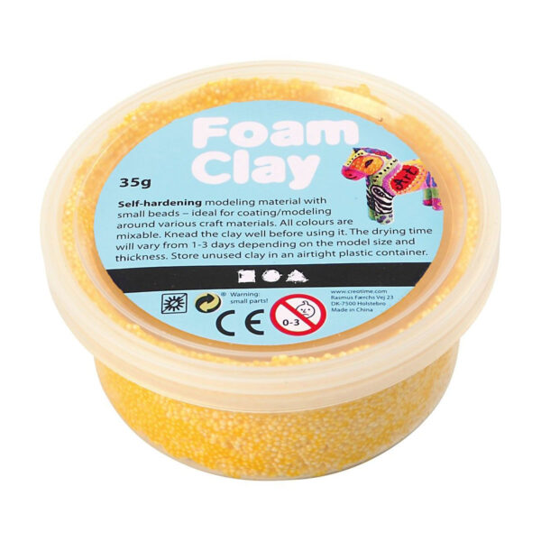 Foam Clay - Geel