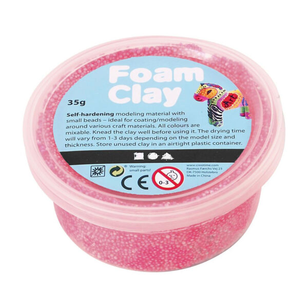 Foam Clay - Neon Roze