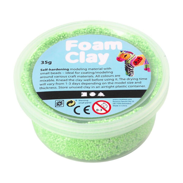 Foam Clay - Neon Groen