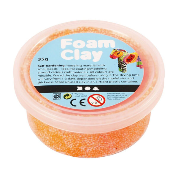 Foam Clay - Neon Oranje