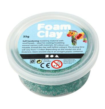 Foam Clay - Donkergroen