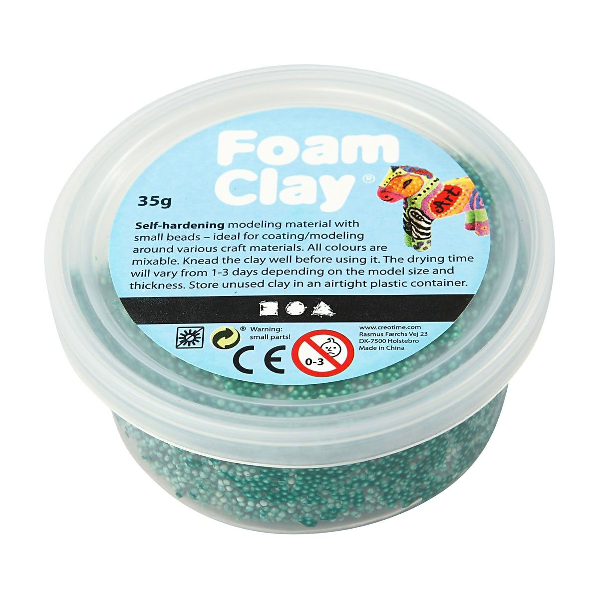 Foam Clay - Donkergroen