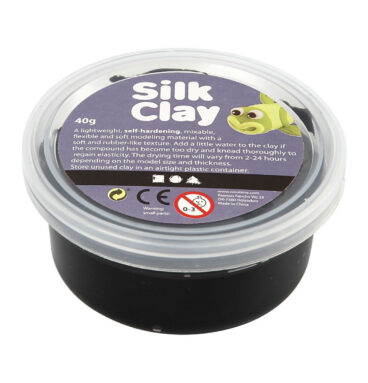 Silk Clay - Zwart