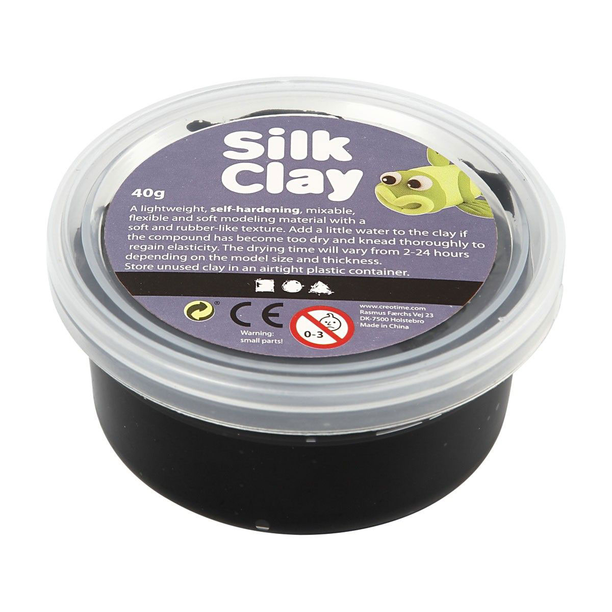 Silk Clay - Zwart