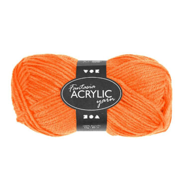 Acrylgaren Neon - Neon Oranje