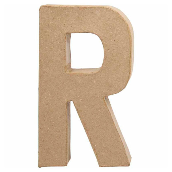 Letter Papier-maché - R