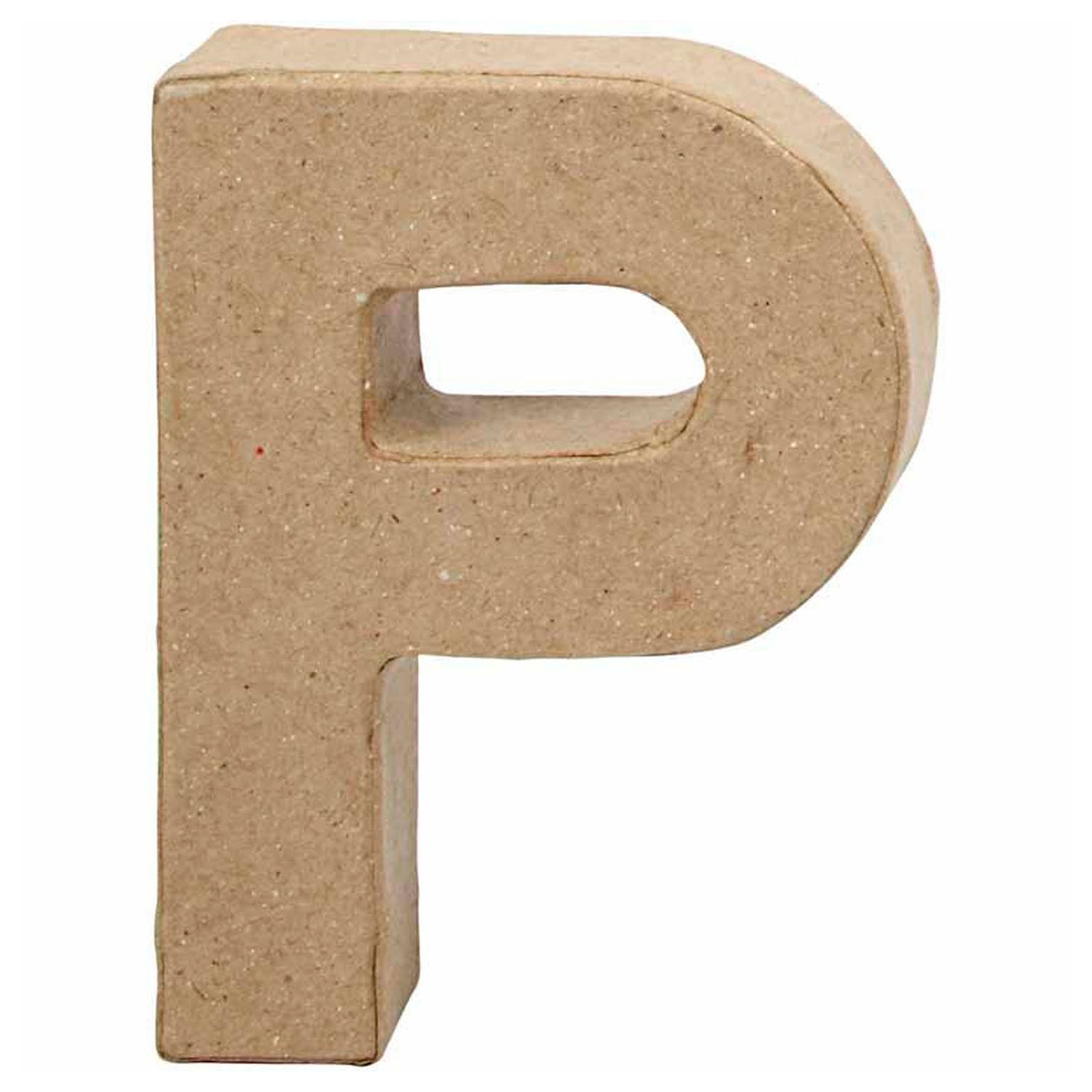 Letter Papier-maché - P