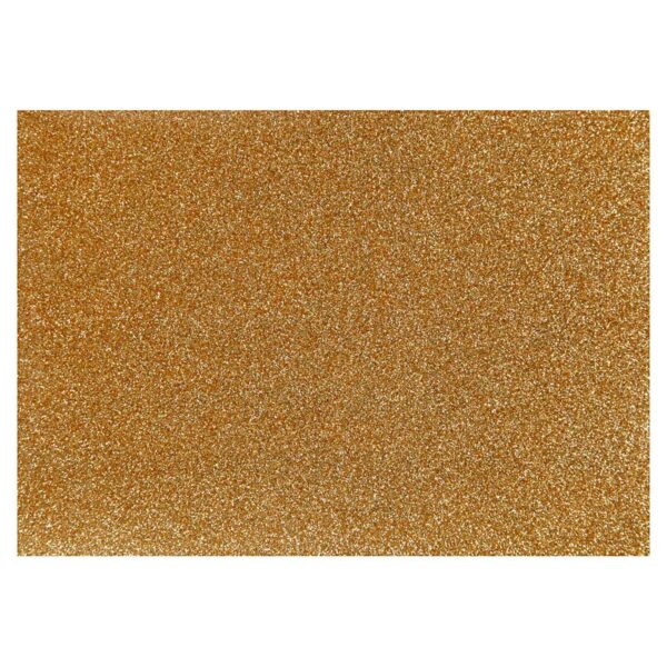 Opstrijkfolie Glitter Goud