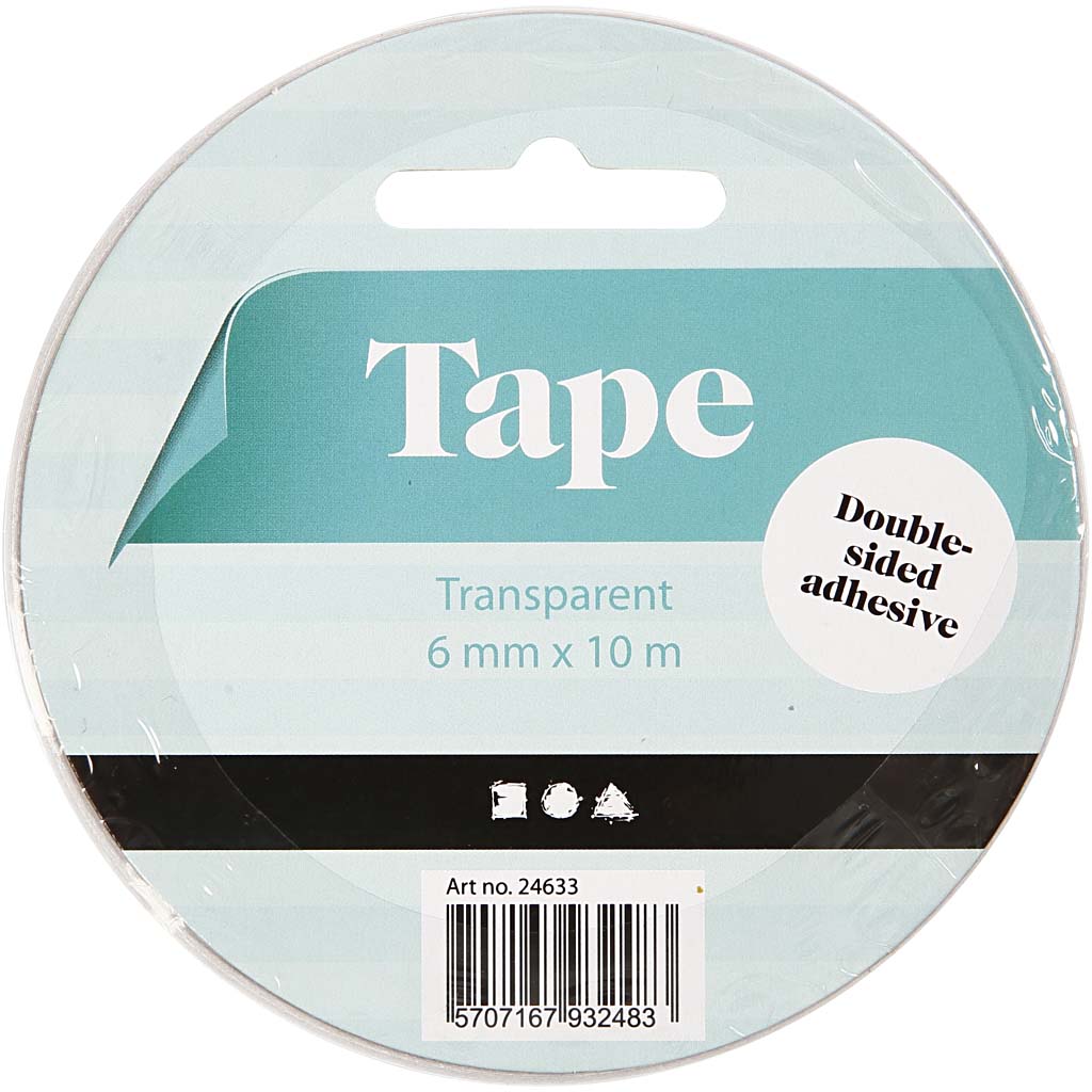 Dubbelzijdig Klevend Tape 6mm