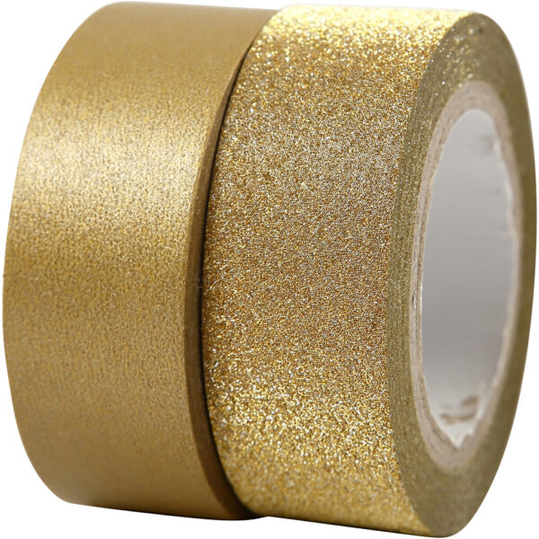 Masking Tape Goud 2m