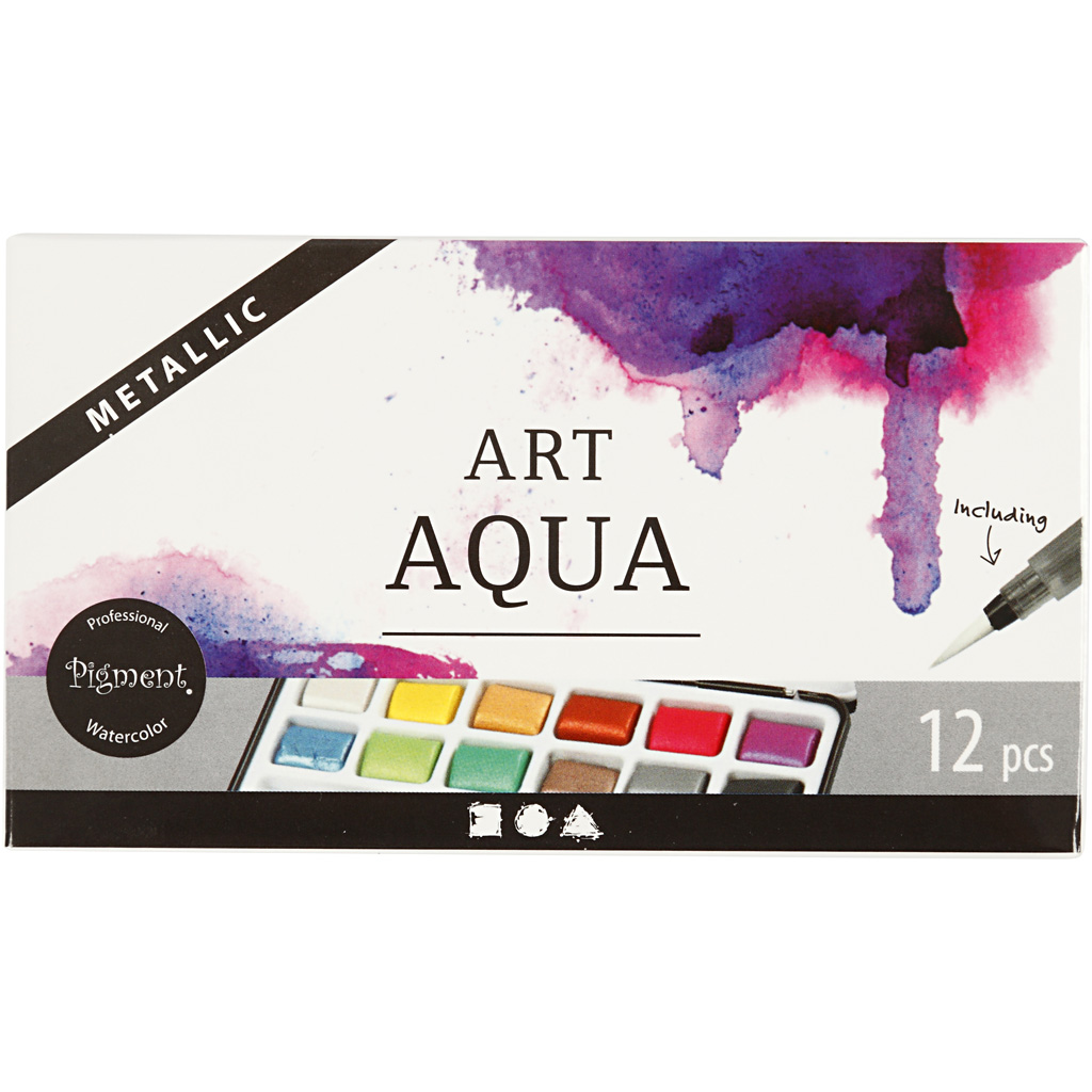 Art Aqua Aquarelverf Metallic