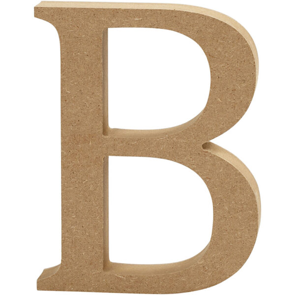 Letter B MDF 13cm