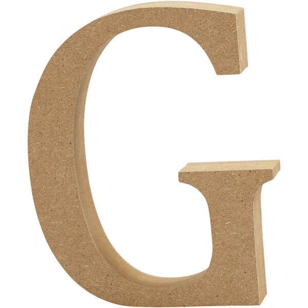 Letter G MDF 13cm