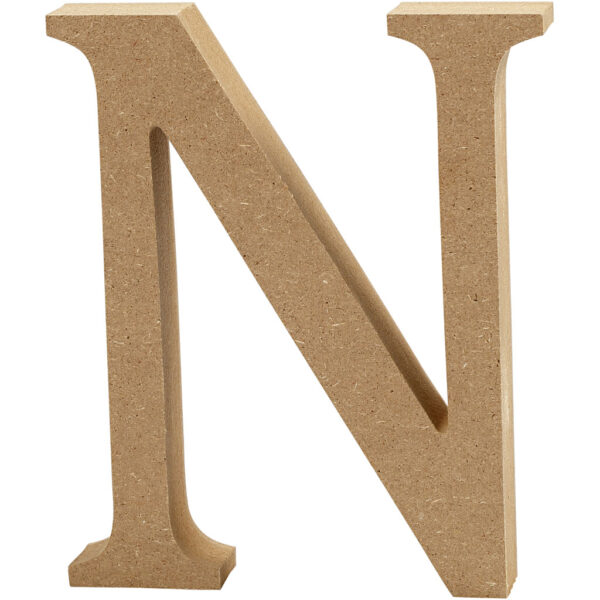 Letter N MDF 8cm