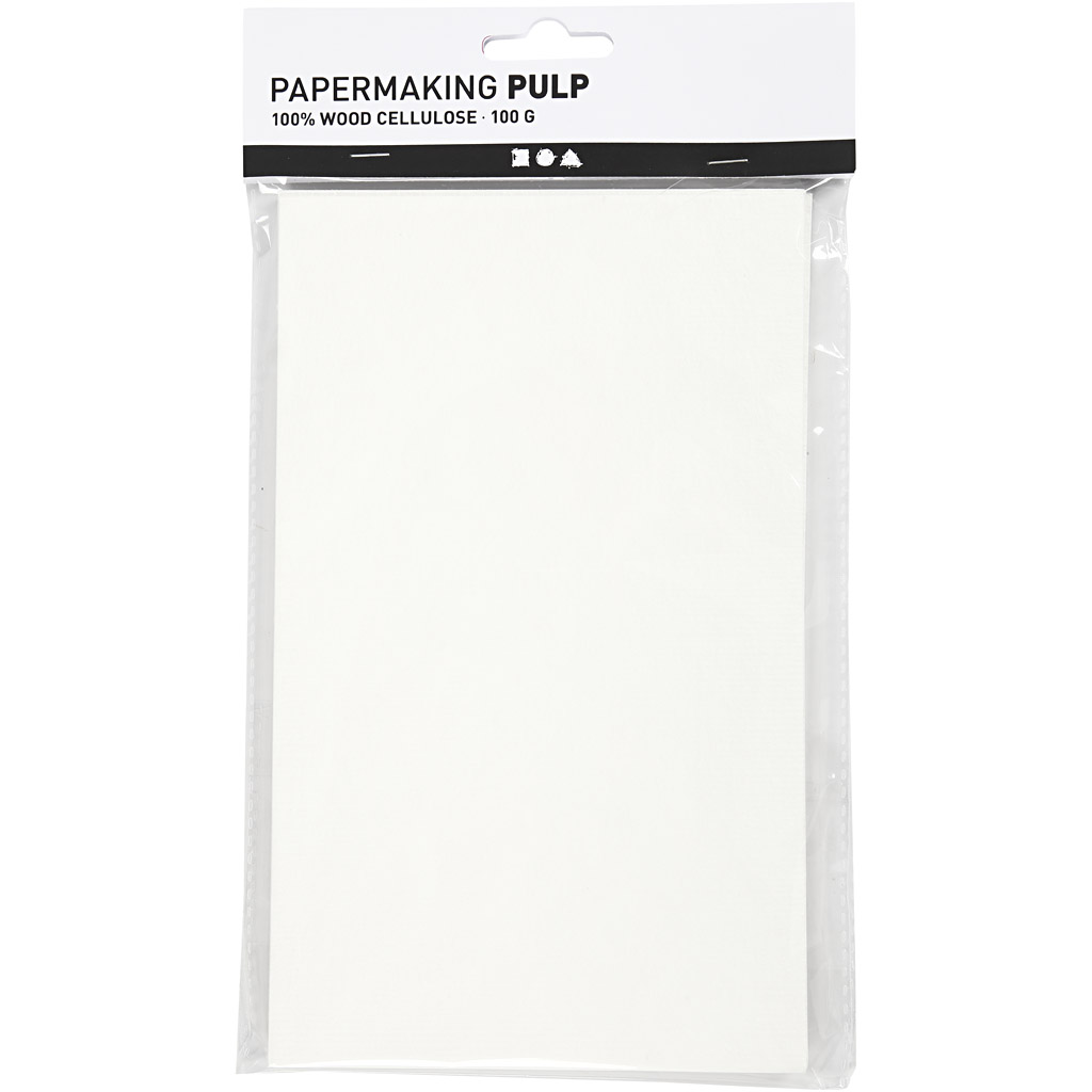 Papier Pulp Off-white 20x12cm