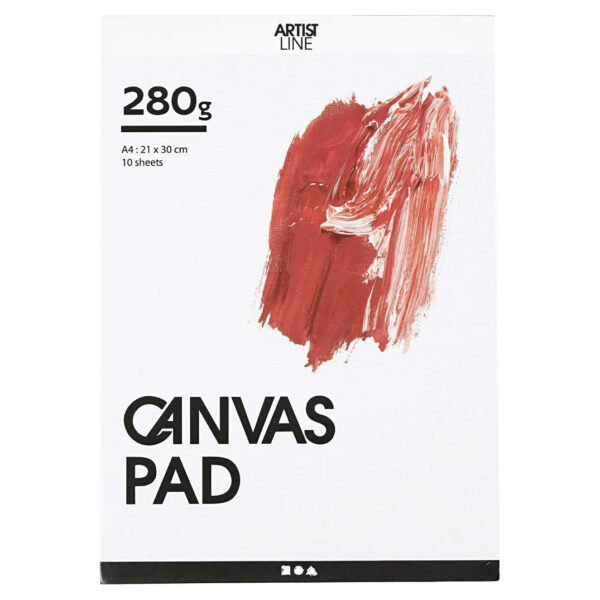 Canvas Blok Wit A4 280gr