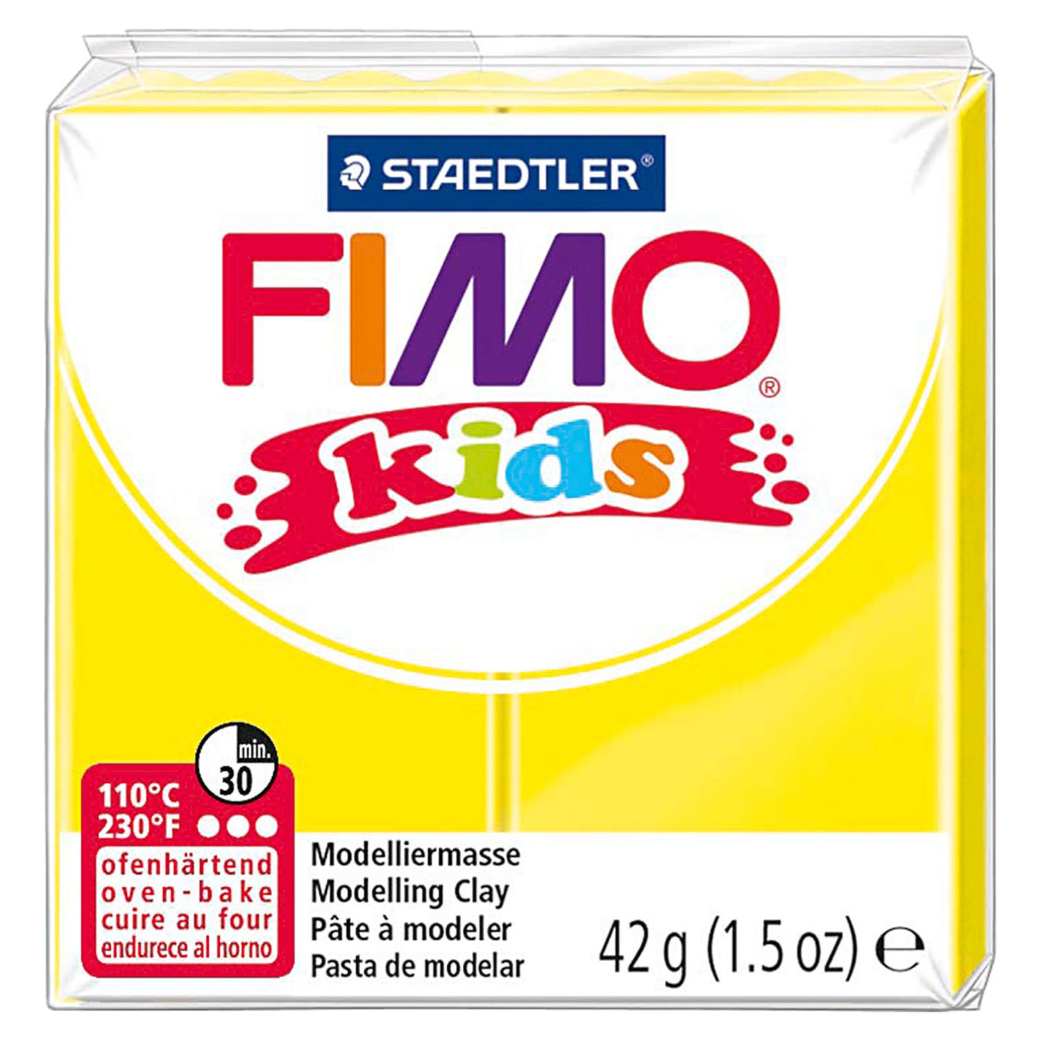 FIMO Kids Boetseerklei Geel