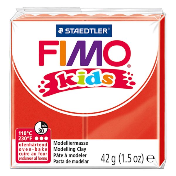 FIMO Kids Boetseerklei Rood