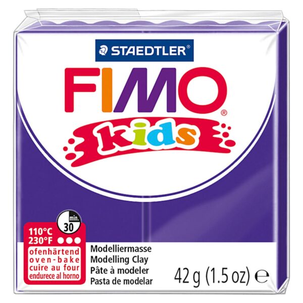 FIMO Kids Boetseerklei Paars