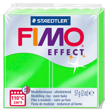 FIMO Effect Boetseerklei Neon Groen