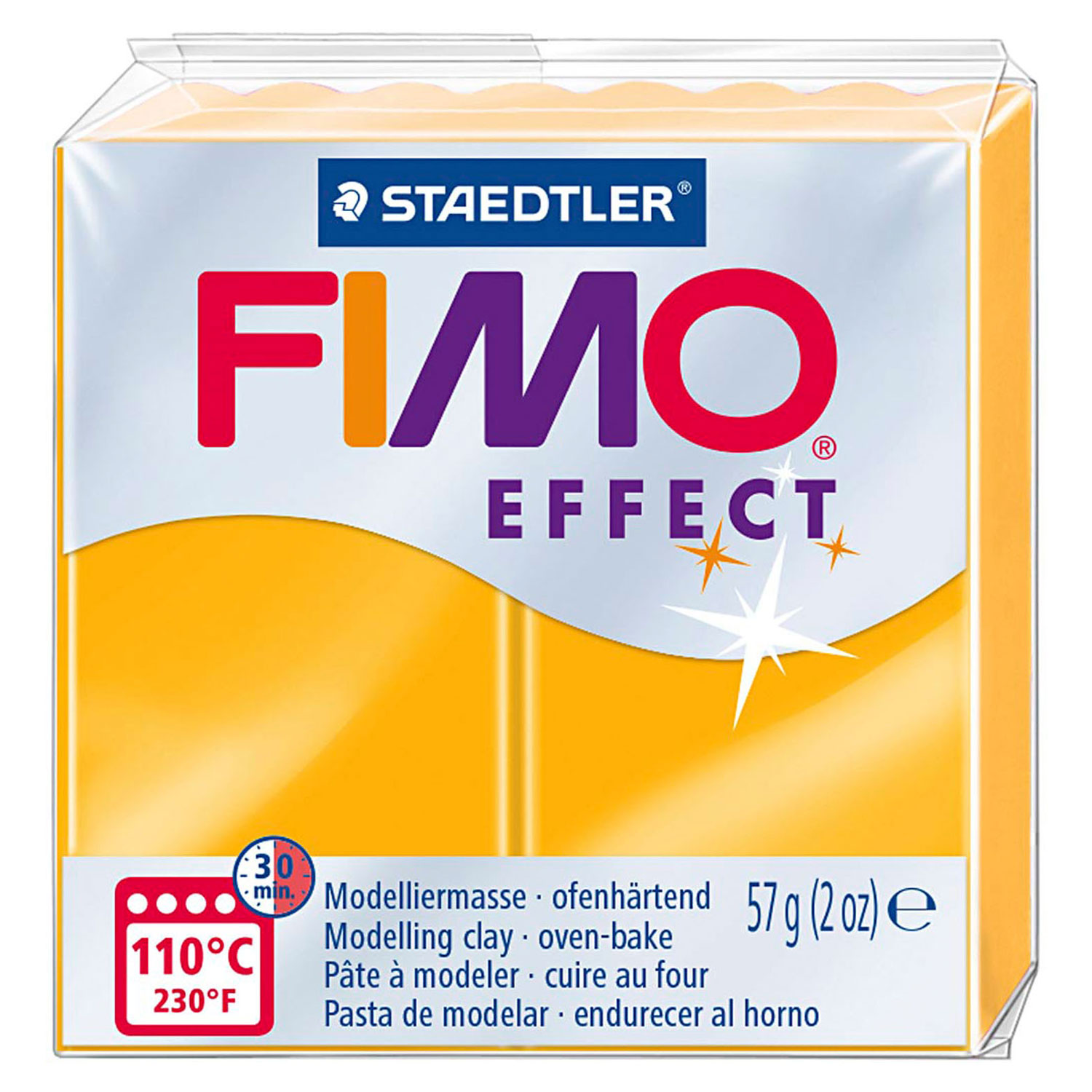 FIMO Effect Boetseerklei Neon Oranje