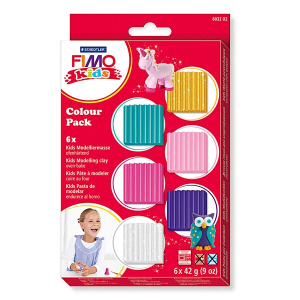 FIMO Kids Boetseerklei Extra Kleuren