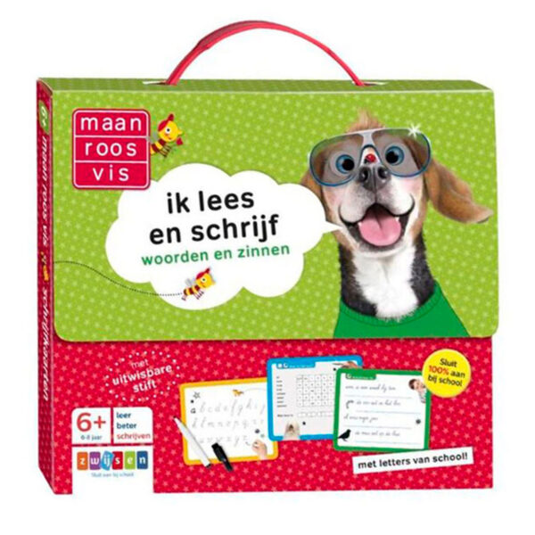 Maan Roos Vis - ik lees en schrijf