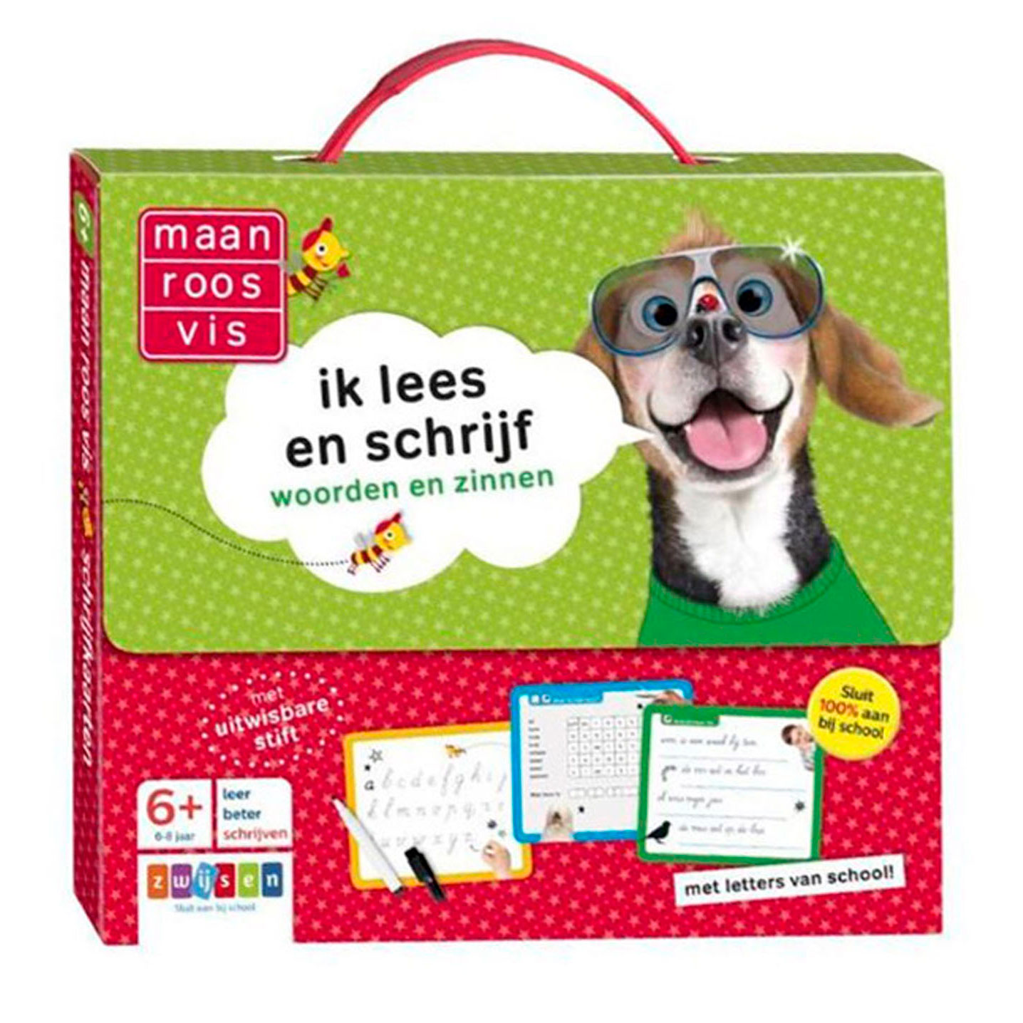 Maan Roos Vis - ik lees en schrijf