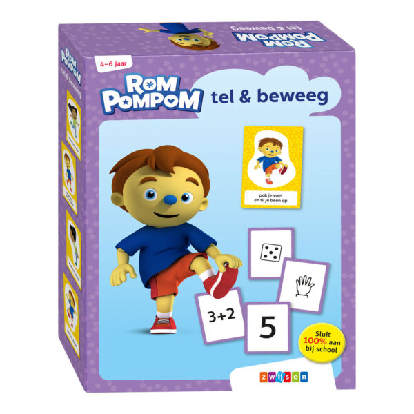 Rompompom tel en beweeg