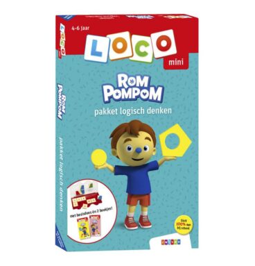 Mini Loco Rompompom Pakket Logisch Nadenken (4-6 jaar)