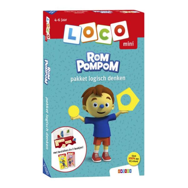 Mini Loco Rompompom Pakket Logisch Nadenken (4-6 jaar)