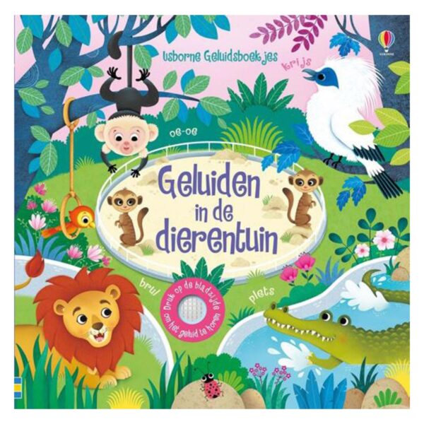 Geluidenboek Geluiden in de Dierentuin