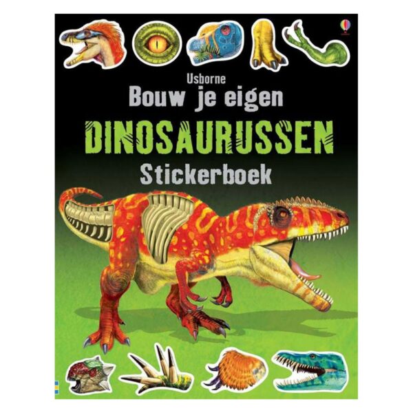 Bouw je eigen Dinosaurussen Stickerboek