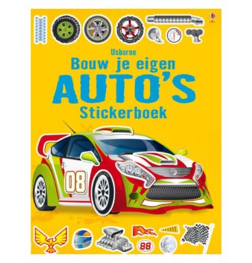Bouw je eigen Auto's Stickerboek
