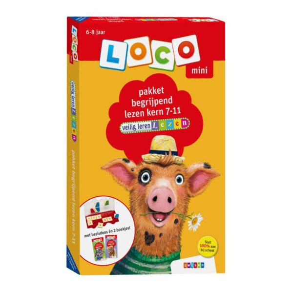 Mini Loco Veilig leren lezen Pakket begr. lezen Kern 7-11