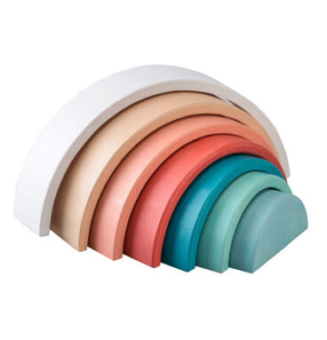 Houten Regenboog - Pastel