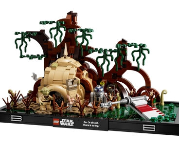 Jedi™ training op Dagobah™ diorama (75330)