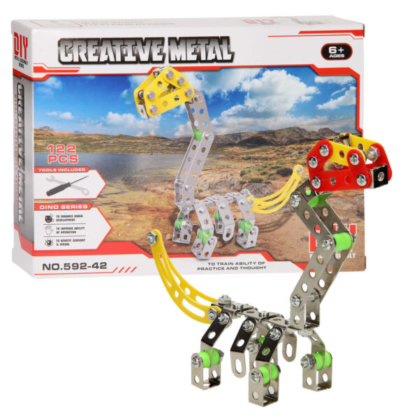 Constructieset Metaal Dino