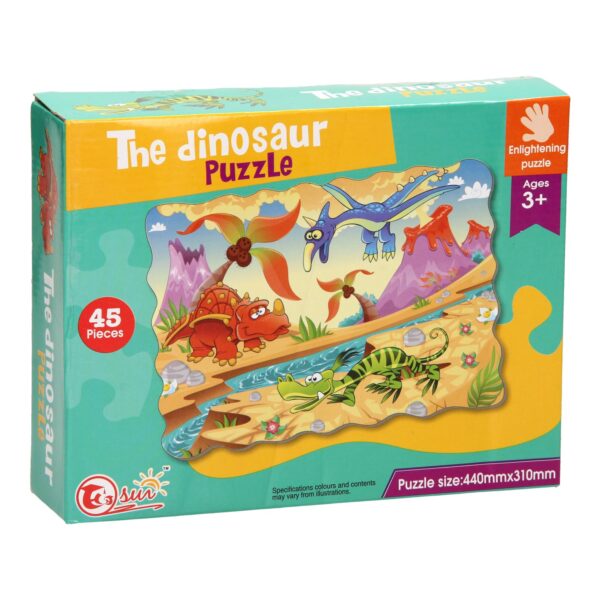 Vloerpuzzel Dinosaurus