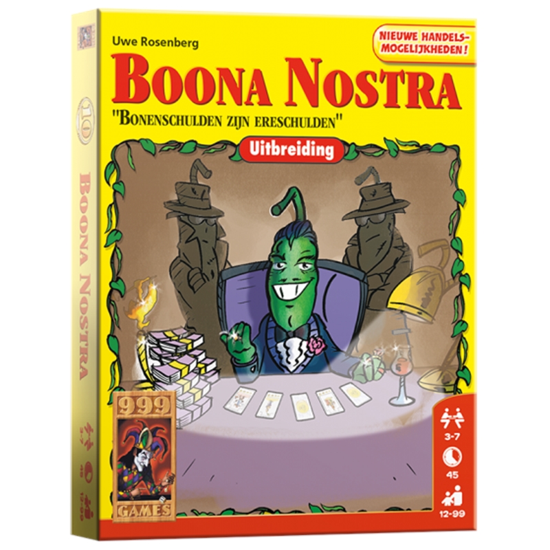 999 Games Boonanza Boona Nostra Kaartspel