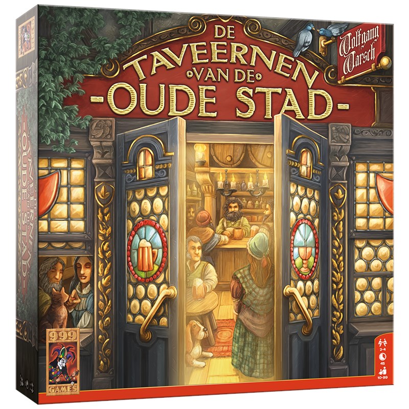 999 Games De Taveernen Van De Oude Stad - Bordspel
