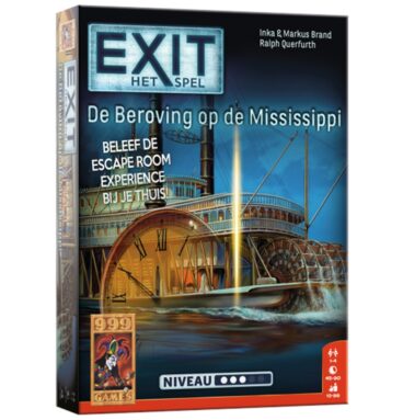 999 Games EXIT - De Beroving Op De Mississippi- Breinbreker
